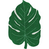 Monstera Leaf Washable Rug, Green - Rugs - 1 - thumbnail