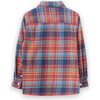 Boys Shirt,  Rust Plaid - Shirts - 4