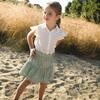 Lola Top, Offwhite Eyelet - Blouses - 5