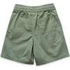 Pull On Straight Shorts, Sage Green - Shorts - 2