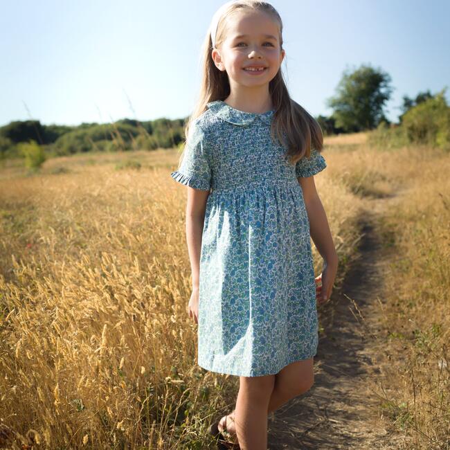 Briar Dress, Sea Green Ditsy Floral - Dresses - 2