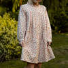 Girls Myrtle Pleated Dress | Pink Heather - Dresses - 2