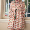 Girls Adelaide Velvet Tie Dress | Autumn Floral - Dresses - 4