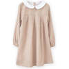 Brook Dress, Beige Country Check - Dresses - 1 - thumbnail