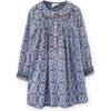 Amelia Dress, Blue Mosaic - Dresses - 1 - thumbnail