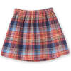 Coral Skirt, Rust Plaid - Skirts - 3