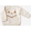 Jack-o-lantern Sweater, Cream - Sweaters - 5