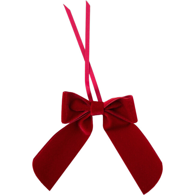 Velvet Napkin Bow, Red