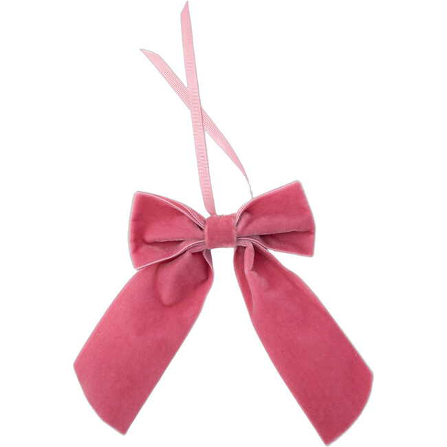 Velvet Napkin Bow, Dusty Rose