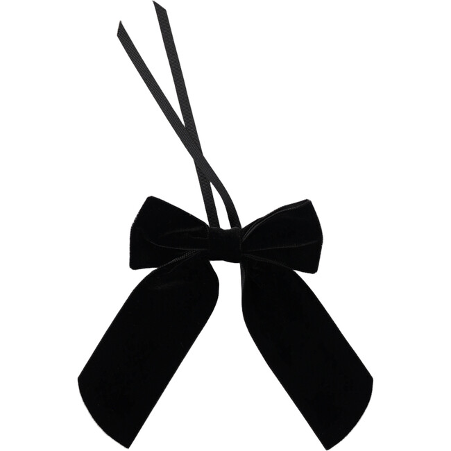 Velvet Napkin Bow, Black