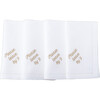 Please Leave by 9 Dinner Napkins, Gold - Tabletop - 1 - thumbnail