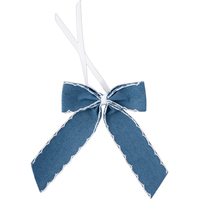 Denim Napkin Bow, Denim