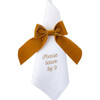 Please Leave by 9 Dinner Napkins, Gold - Tabletop - 2