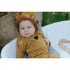 Knitted Lion Bonnet, Mustard - Hats - 2