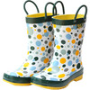 Rain Boots, Multi Dot - Rain Boots - 1 - thumbnail