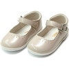 Scarlett Scalloped Mary Jane, Almond  (Baby) - Mary Janes - 1 - thumbnail