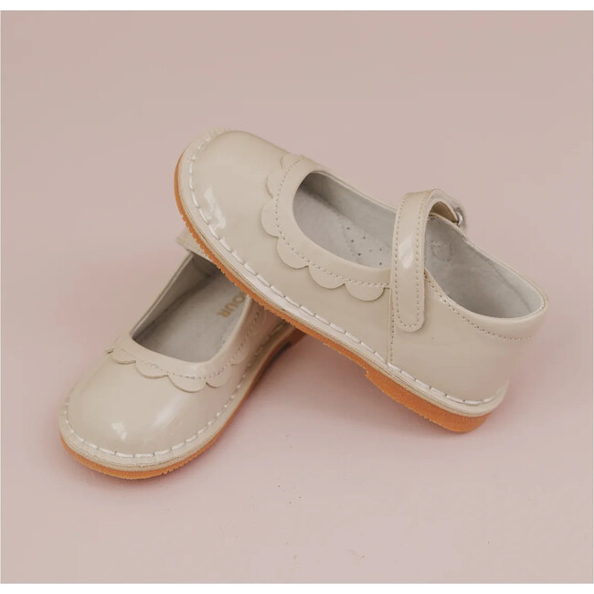 Violette Petal Mary Jane, Patent Cream - Mary Janes - 2
