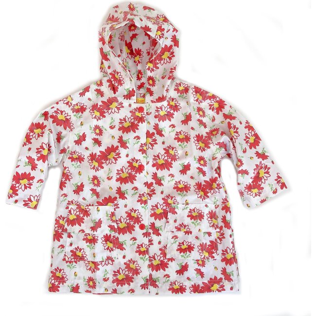 Raincoat Shell, Red Flower