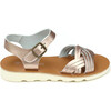 Athena Braided Sandal, Rosegold - Sandals - 3
