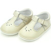 Dottie Scalloped T-Strap Mary Jane, Oatmeal - Mary Janes - 1 - thumbnail