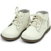 Junie Lace Up Boot, Bone - Boots - 1 - thumbnail