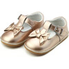Baby Minnie Bow Mary Jane, Rosegold - Mary Janes - 1 - thumbnail