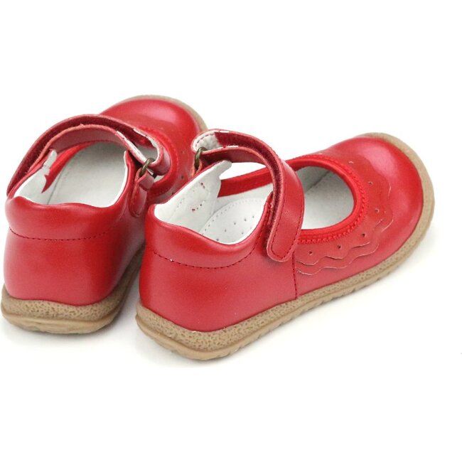 Paige Ruffle Mary Jane, Red - Mary Janes - 3