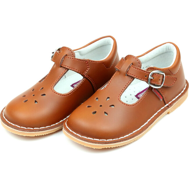 Joy Cognac T-Strap Mary Jane, Cognac