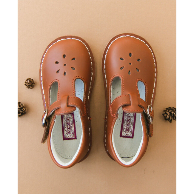 Joy Cognac T-Strap Mary Jane, Cognac - Mary Janes - 2