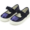 Zoe Bow Mary Jane, Navy - Mary Janes - 1 - thumbnail