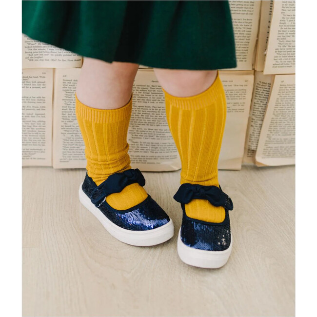 Zoe Bow Mary Jane, Navy - Mary Janes - 2