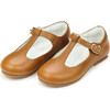 Eleanor T-Bar Flat, Camel - Mary Janes - 1 - thumbnail