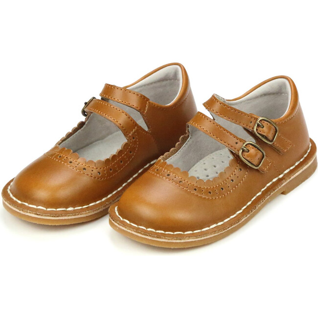 Tatiana Double Strap Mary Jane, Camel