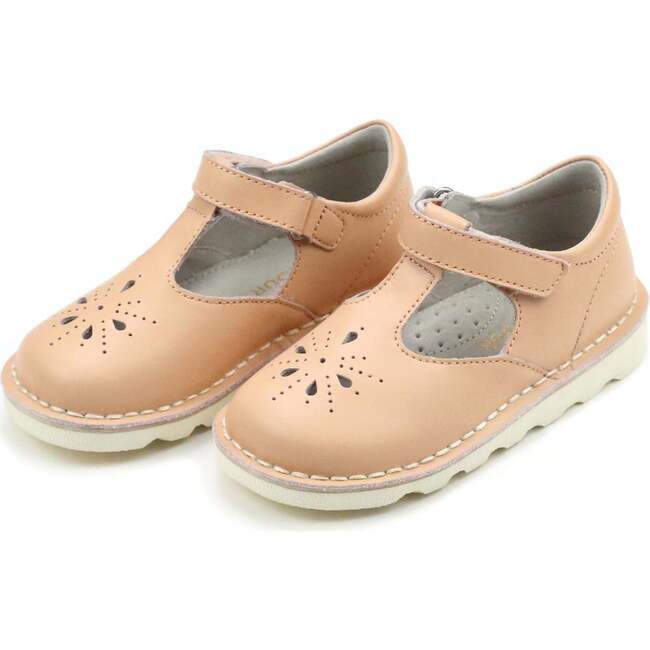 Alix Wedge Mary Jane, Apricot