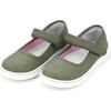 Jenna Canvas Mary Jane, Moss Green - Mary Janes - 1 - thumbnail