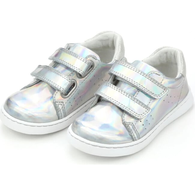 Kenzie Double Velcro Sneaker, Holographic