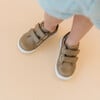 Kyle Double Velcro Sneaker, Mocha - Sneakers - 2 - thumbnail