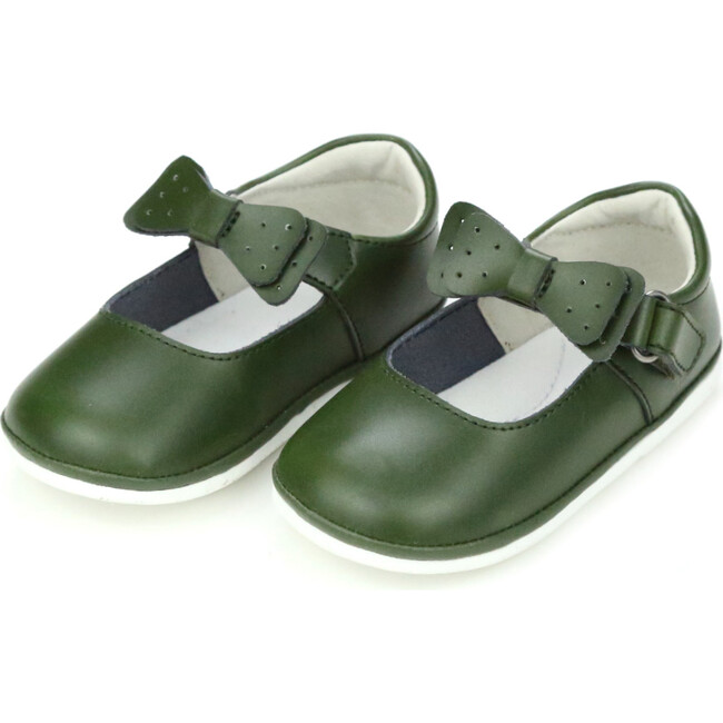 Baby Ava Bow Strap Mary Jane, Green