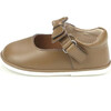 Baby Ava Bow Strap Mary Jane, Mocha - Mary Janes - 2