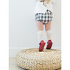 Baby Cara Scalloped Leather Mary Jane, Red - Mary Janes - 2