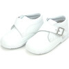 Finch Boy's Buckled Leather Boot (Baby), White - Booties - 1 - thumbnail