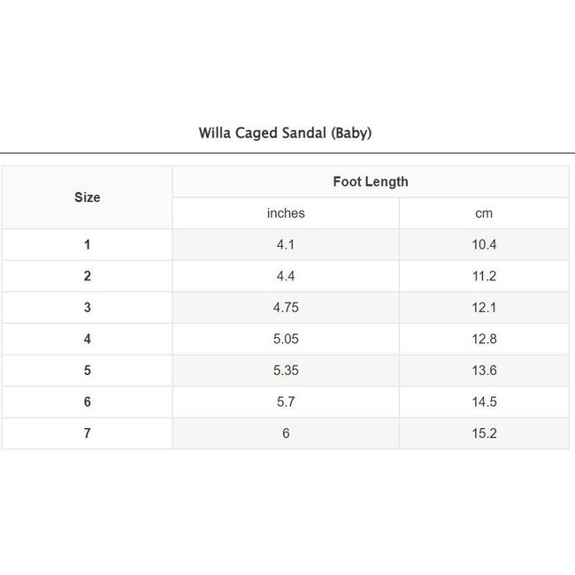 Willa Caged Sandal (Baby), Cognac - Sandals - 4