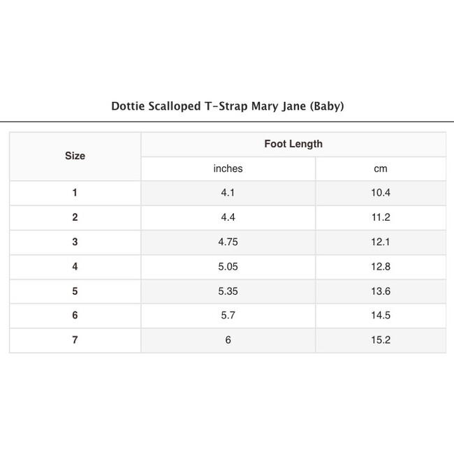 Baby Dottie Scalloped T-Strap Mary Jane, Grey - Mary Janes - 3