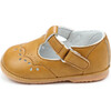 Baby Birdie Leather T-Strap Stitched Mary Jane, Mustard - Mary Janes - 2