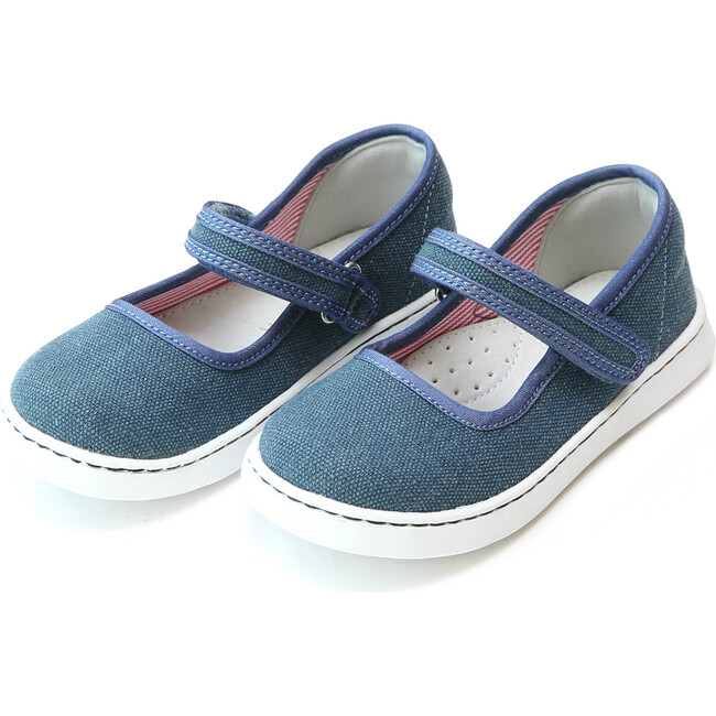 Jenna Canvas Mary Jane, Chambray