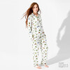 Christmas Tree Farm Bamboo Women's Pajama Set, White - Pajamas - 5
