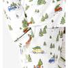 Christmas Tree Farm Bamboo Women's Pajama Set, White - Pajamas - 7