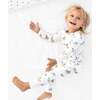 Yuletide Bamboo Kids Pajamas, White - Pajamas - 7