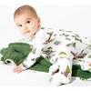 Christmas Tree Farm Bamboo Convertible Footie, White - Footie Pajamas - 4