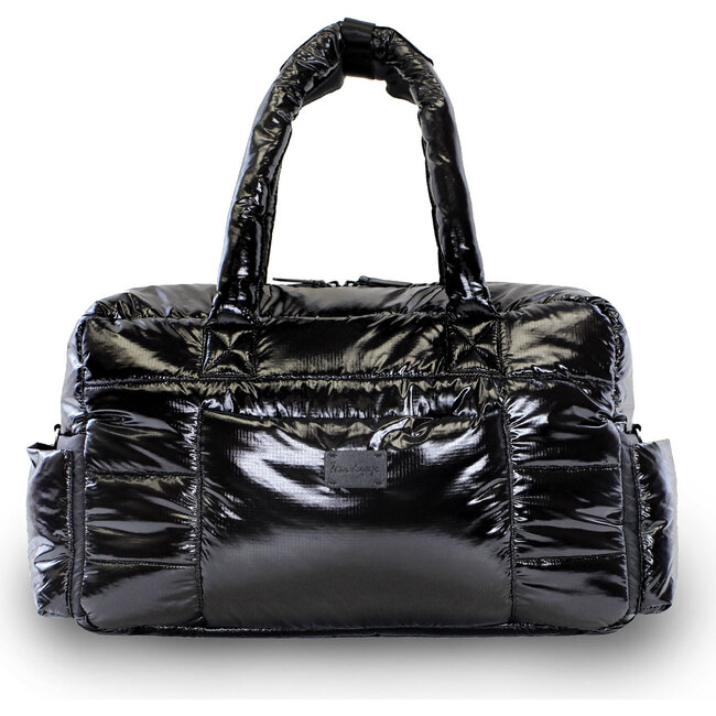 Soho Diaper Satchel, Polar Black - Diaper Bags - 1